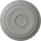 Ekena Millwork Caputo Ceiling Medallion (Fits Canopies up to 6"), 24 1/4"OD x 1 1/2"P, Primed White CM24CA - alternate 1
